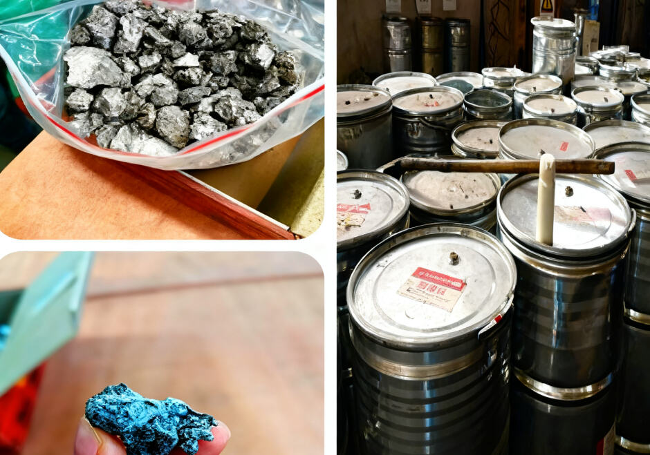 Raw material control